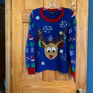 Joe Boxer ugly Christmas sweater